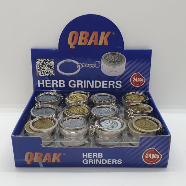Grinder métal Qbak mini porte clé accessoire greenland (4)
